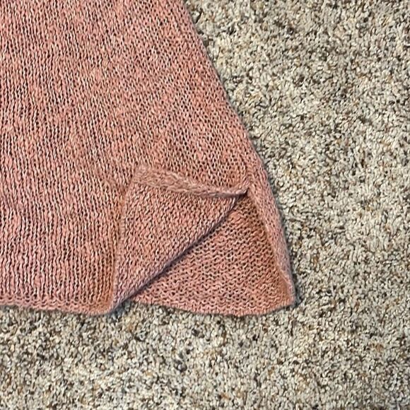 American Eagle Pink Cross Back Sweater Tank Top Small - Picture 5 of 7